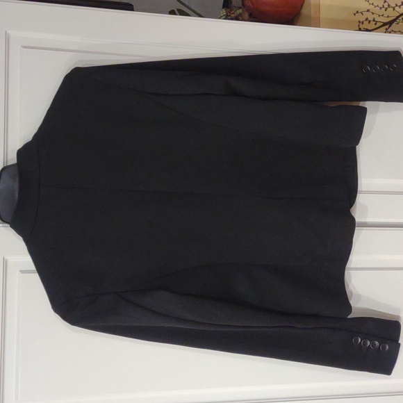 Ann Taylor Loft Small 2-button Blazer black VGC - Picture 10 of 13